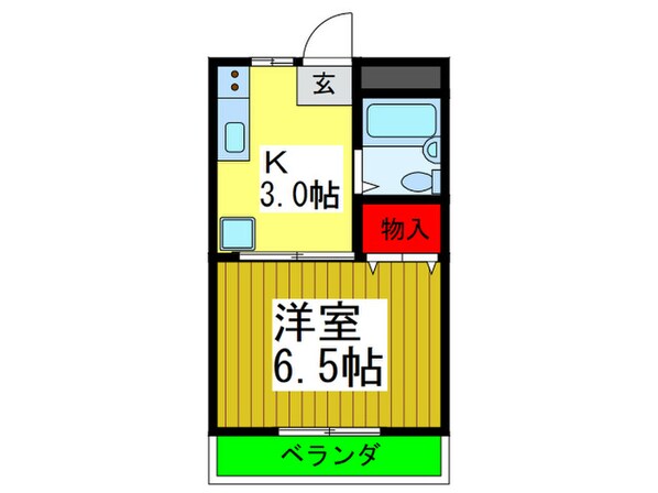 グラツィオ－ソ石切の物件間取画像